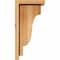 Ekena Millwork Newport Rough Sawn Corbel w/Backplate, Western Red Cedar, 6"W x 8"D x 16"H COR06X08X16NEW01RWR - alternate 3